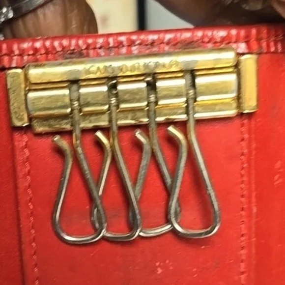 LV BUNDLE Epi red key holder and Elise wallet and dust  display picture 1